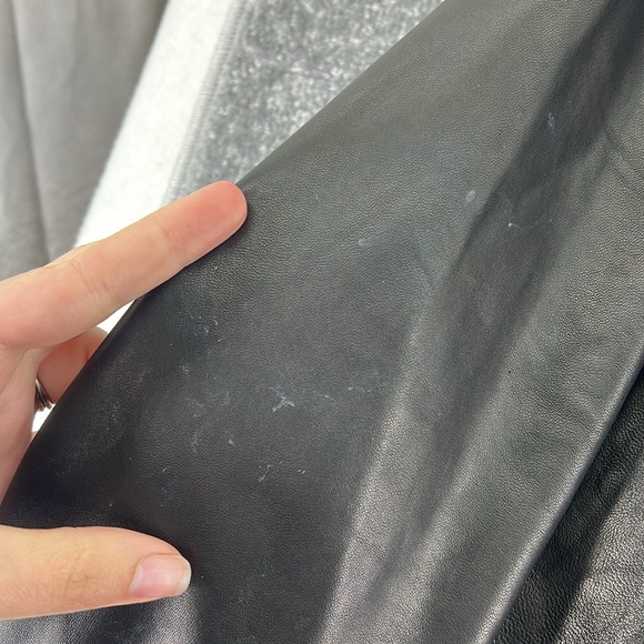 J Park Collection Long Sleeve Full Zip Up Lamb Leather Jacket Black Mens XXL - Picture 10 of 15